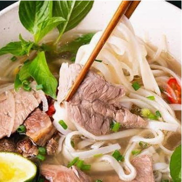 Sliced Beef &amp; Meat Ball Pho